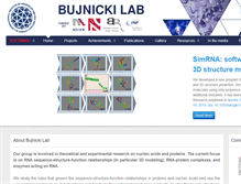 Tablet Screenshot of eurasnet-workshop.genesilico.pl